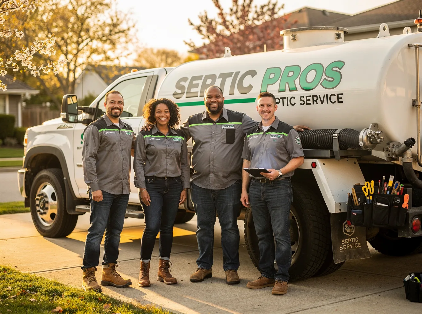Septic Tank Pumping company in Weogufka, AL